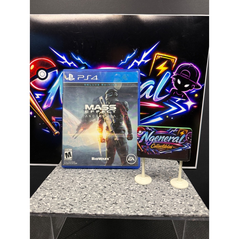 Mass Effect Andromeda Deluxe Edition Sony PlayStation 4 PS4 BioWare EA TESTED
